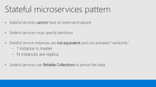 Microservices with Azure Service Fabric