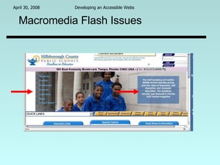 Macromedia Flash Issues 