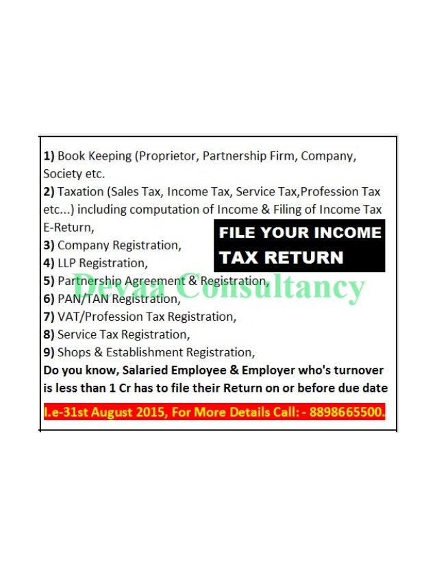 Focus on you core business leave accounting taxation matters on us 