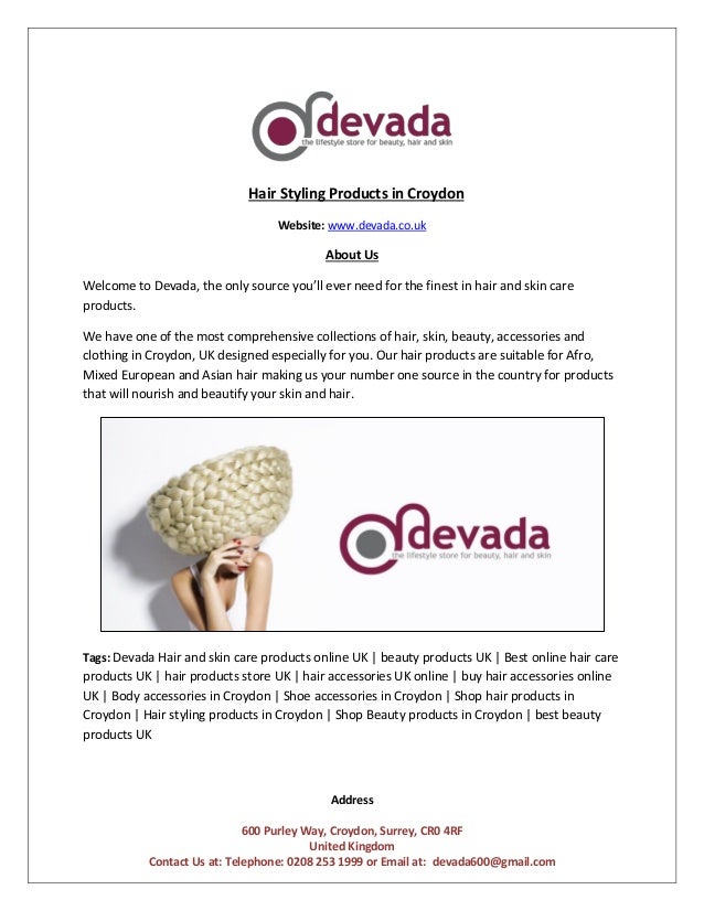 Devada Best Online Hair Care Products Uk