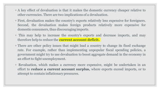 Devaluation Marshall Learner Approach