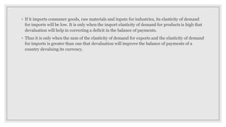 Devaluation Marshall Learner Approach