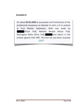 Screenshot 11
CRL.A. 90/2021 Page ! of !
47 83
Signed By:SUNITA RAWAT
Location:
Signing Date:15.06.2021
10:30:51
Signature Not Verified
 