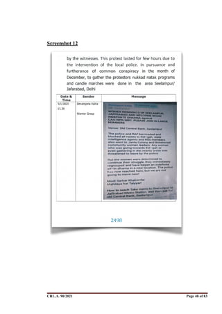 Screenshot 12
CRL.A. 90/2021 Page ! of !
48 83
Signed By:SUNITA RAWAT
Location:
Signing Date:15.06.2021
10:30:51
Signature Not Verified
 