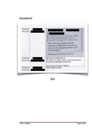 Screenshot 32
CRL.A. 90/2021 Page ! of !
69 83
2531
Signed By:SUNITA RAWAT
Location:
Signing Date:15.06.2021
10:30:51
Signature Not Verified
 