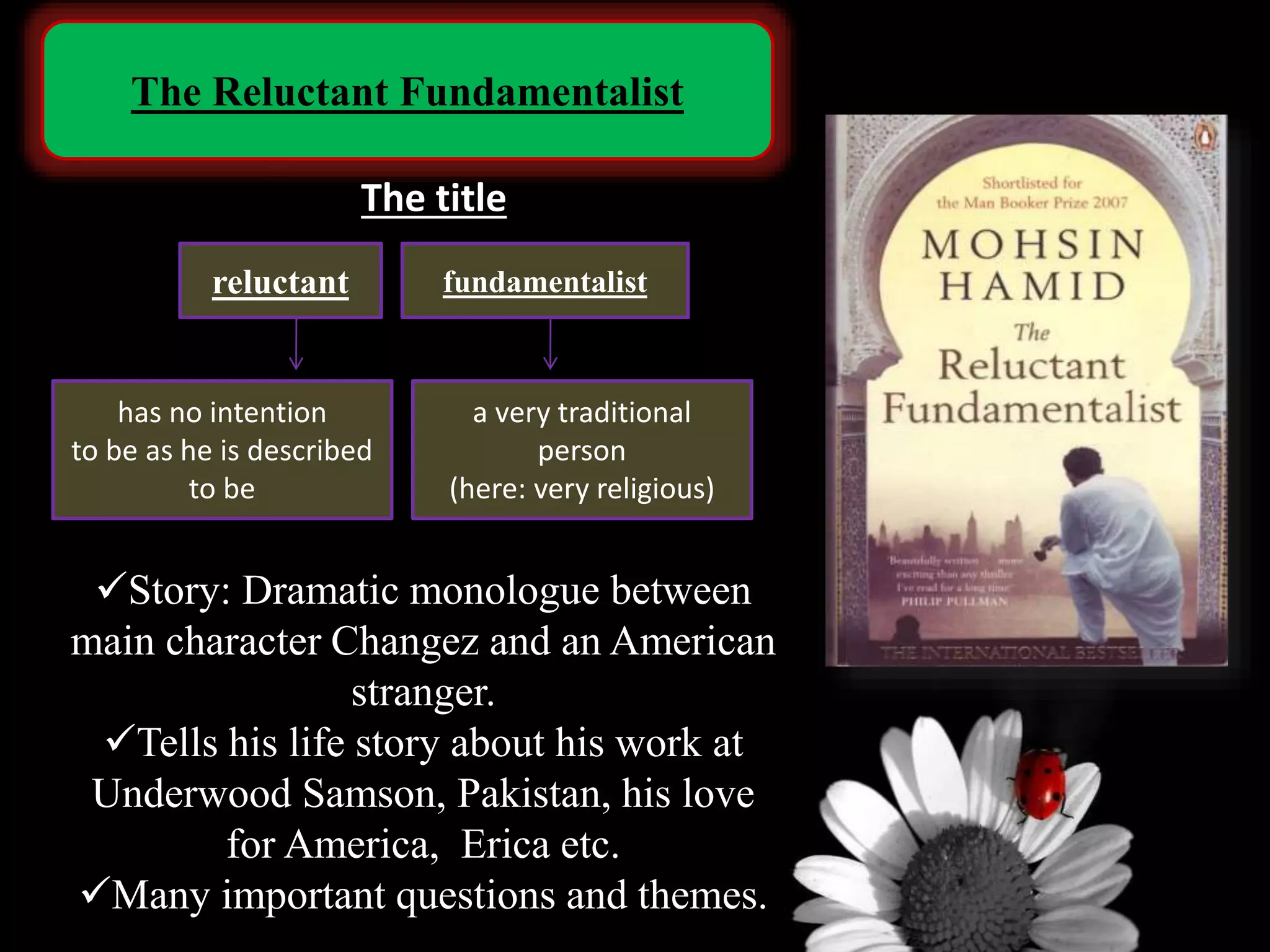 The Reluctant Fundamentalist Zusammenfassung