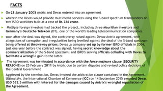 DEVAS EMPLOYEES MAURITIUS (P) LTD V. ANTRIX.pptx