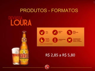 R$ 2,85 a R$ 5,80
PRODUTOS - FORMATOS
 