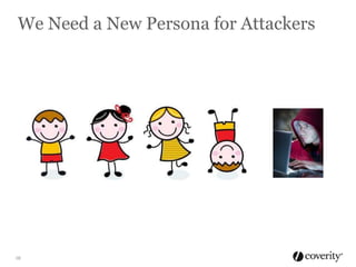 We Need a New Persona for Attackers

10

 