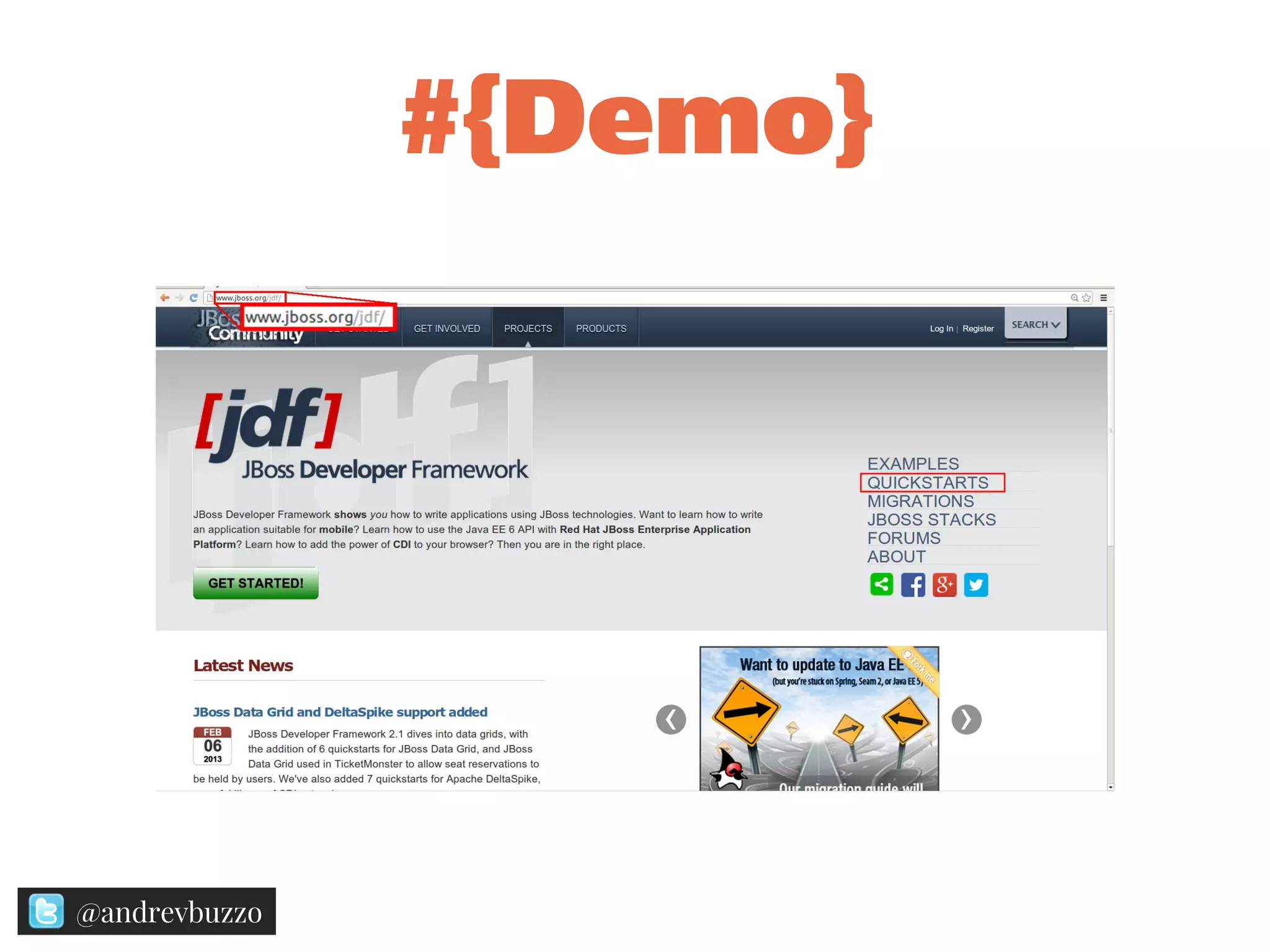 #{Demo}
@andrevbuzzo