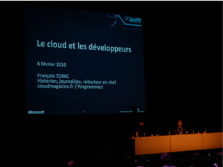 Le développeur et le Cloud