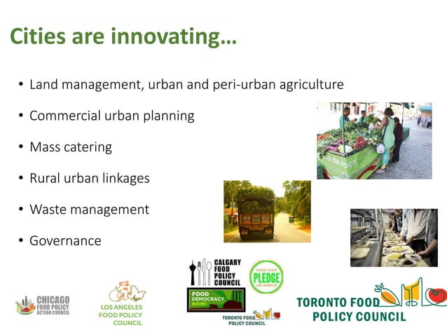Strengthening Rural-Urban Linkages in Africa to achieve food security | PPT
