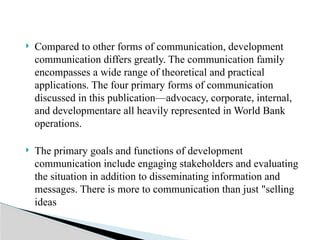 Developmental communication presentationpptx | PPTX