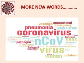 MORE NEW WORDS…………
 