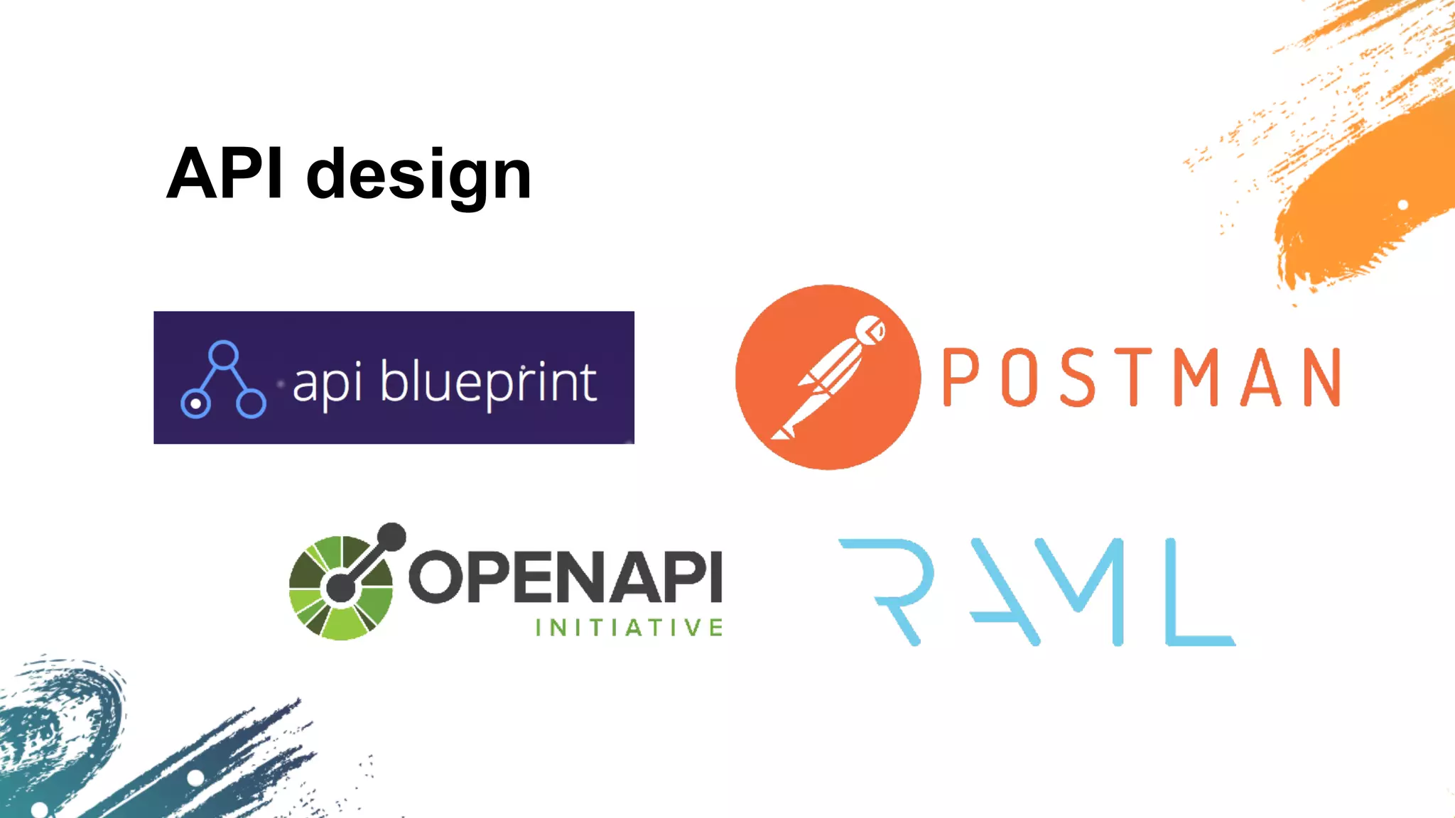 API design
 