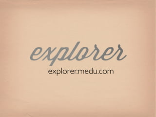 explorer.medu.com	

 