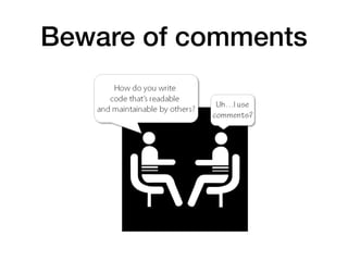 Beware of comments
 