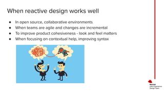 Improve UX with proactive and reactive design | PDF