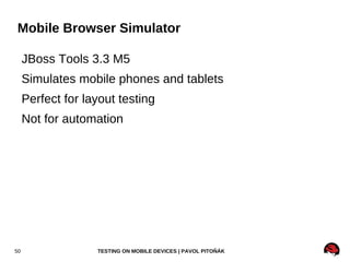 Deployment 2 @Deployment(testable = false) 
