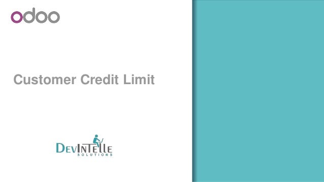 print customer credit limit with the use of odoo app apps credit limit