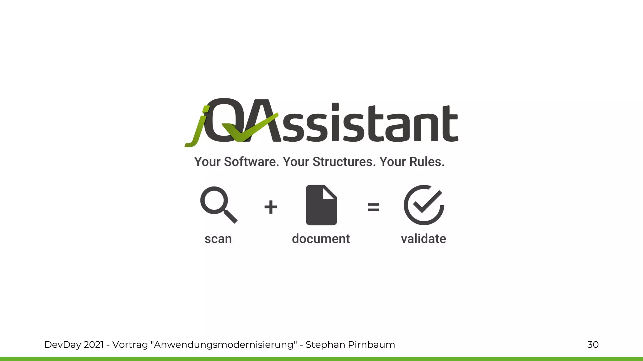 DevDay 2021 - Vortrag "Anwendungsmodernisierung" - Stephan Pirnbaum 30
 