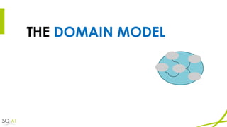 THE DOMAIN MODEL
 