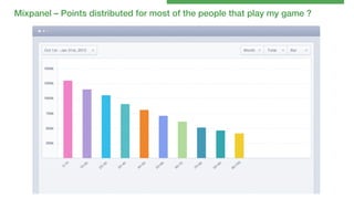 Mixpanel – Points distributed for most of the people that play my game ?!

 