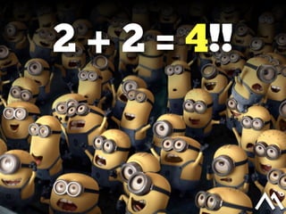 2 + 2 = 4!!

 