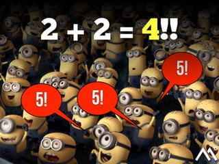 2 + 2 = 4!!
5!
5!

5!

 