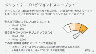 © 2018, Amazon Web Services, Inc. or its Affiliates. All rights reserved.
•
•
•
•
•
16
 