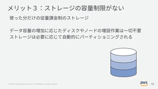 © 2018, Amazon Web Services, Inc. or its Affiliates. All rights reserved. 17
 