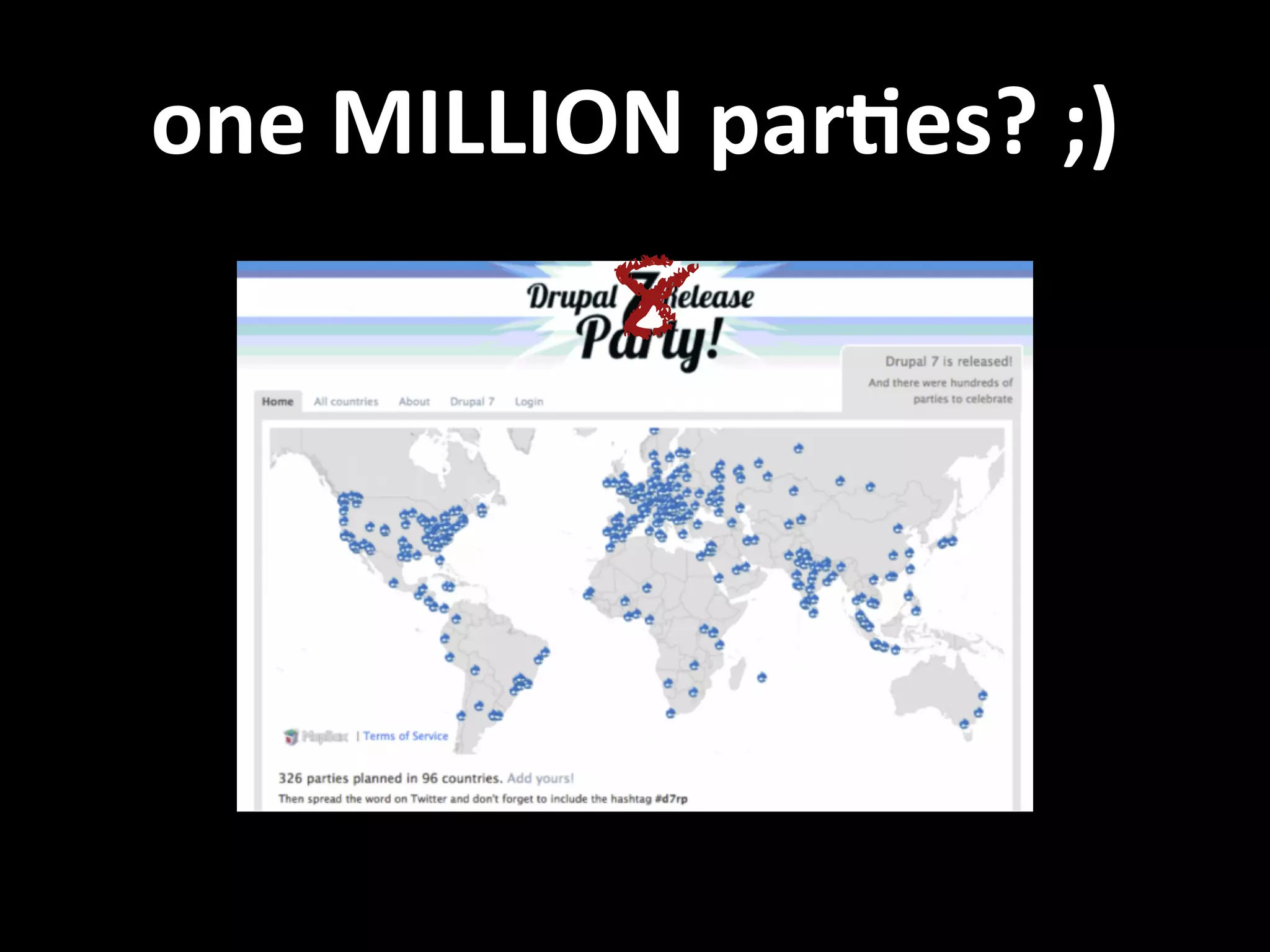 one  MILLION  parVes?  ;) 8 
