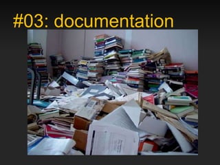 #03: documentation
 
