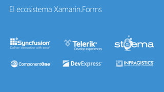 El ecosistema Xamarin.Forms
 