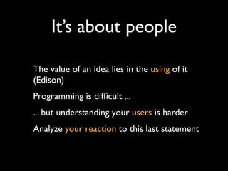 DevDays Games UX Talk