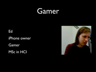 DevDays Games UX Talk