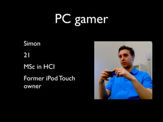 DevDays Games UX Talk