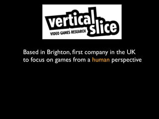 DevDays Games UX Talk