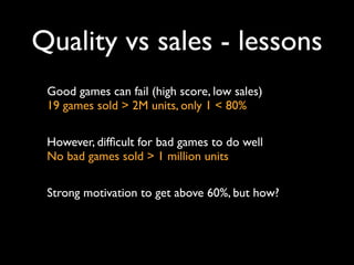 DevDays Games UX Talk