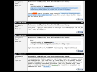 DevDays Games UX Talk