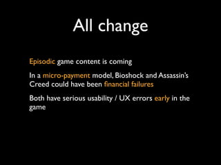 DevDays Games UX Talk