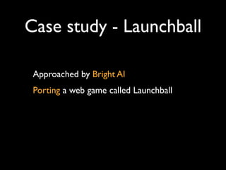 DevDays Games UX Talk