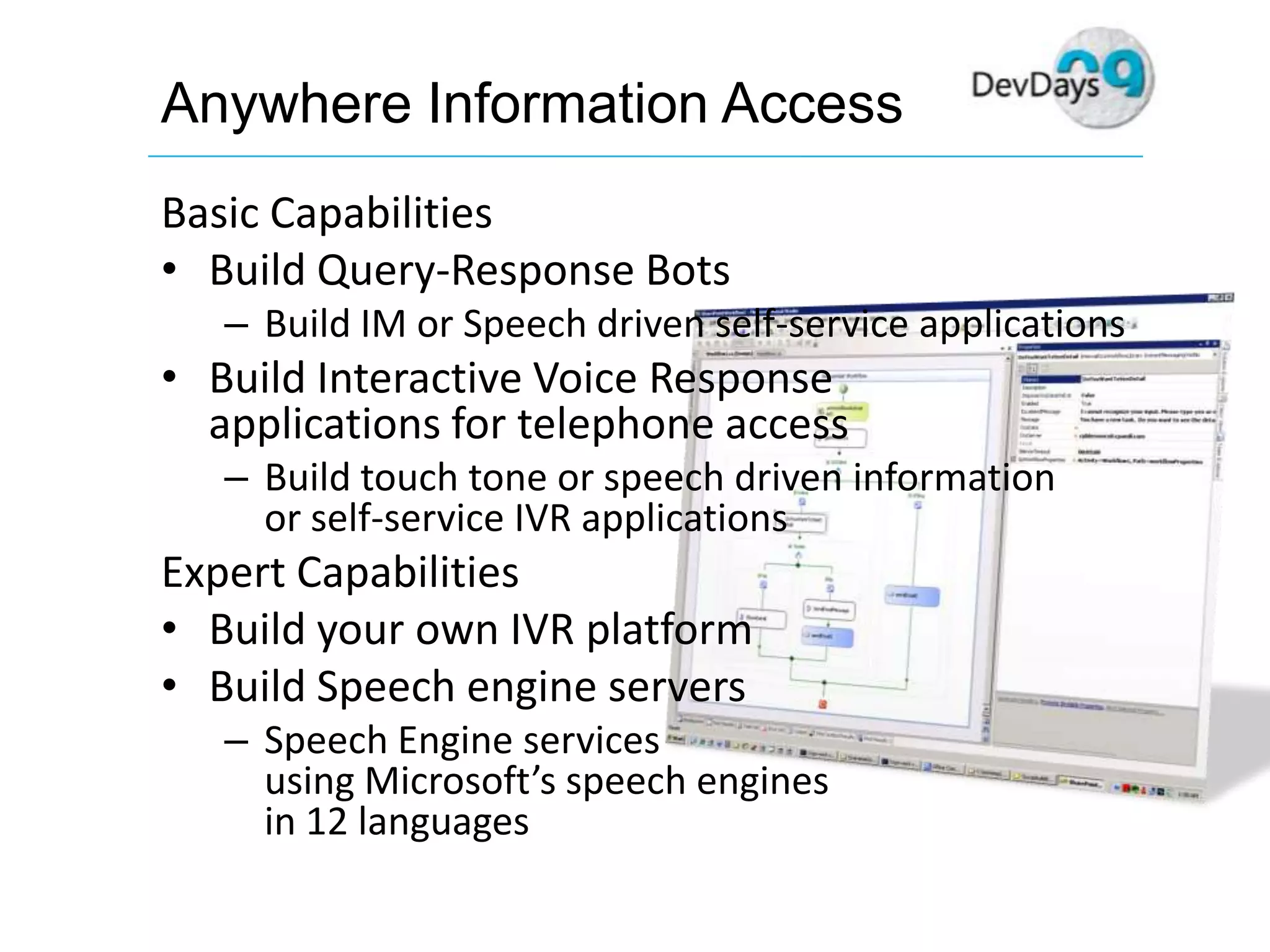Dev Days Unified Communications Development