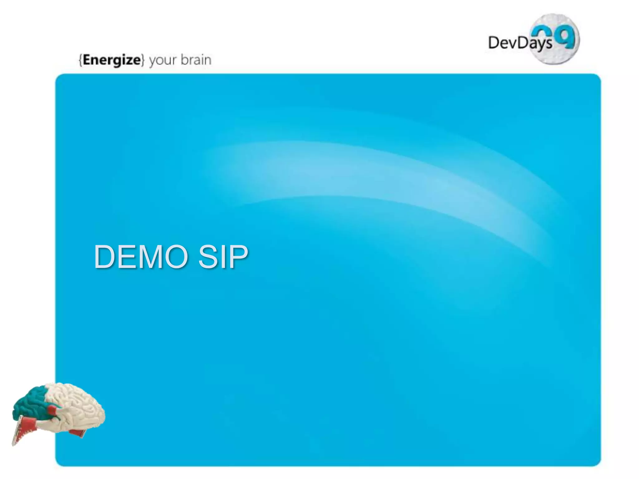 Dev Days Unified Communications Development