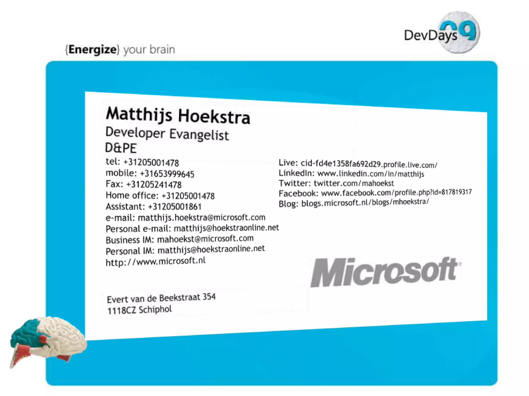 Dev Days Unified Communications Development