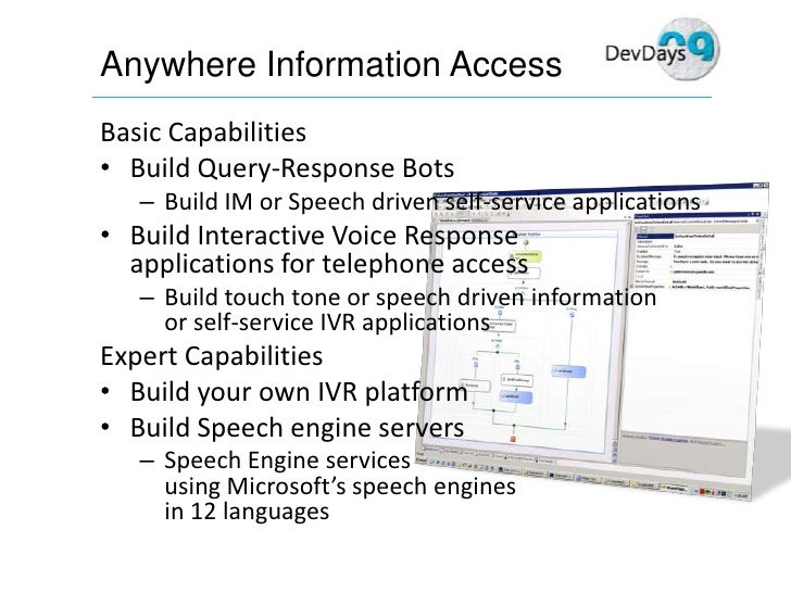 Dev Days Unified Communications Development
