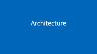 Architecture
 