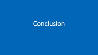 Conclusion
 