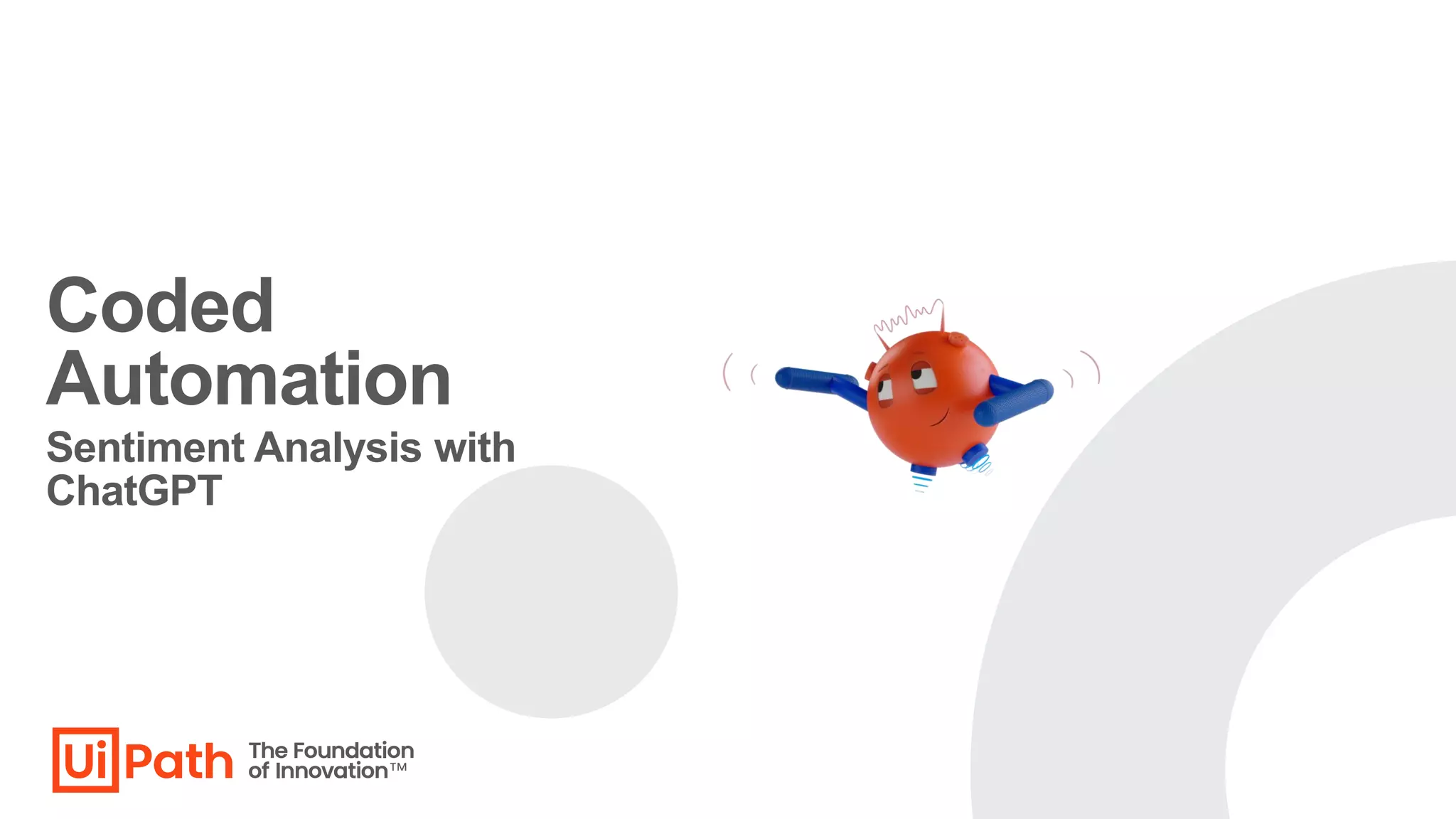 Coded
Automation
Sentiment Analysis with
ChatGPT
 