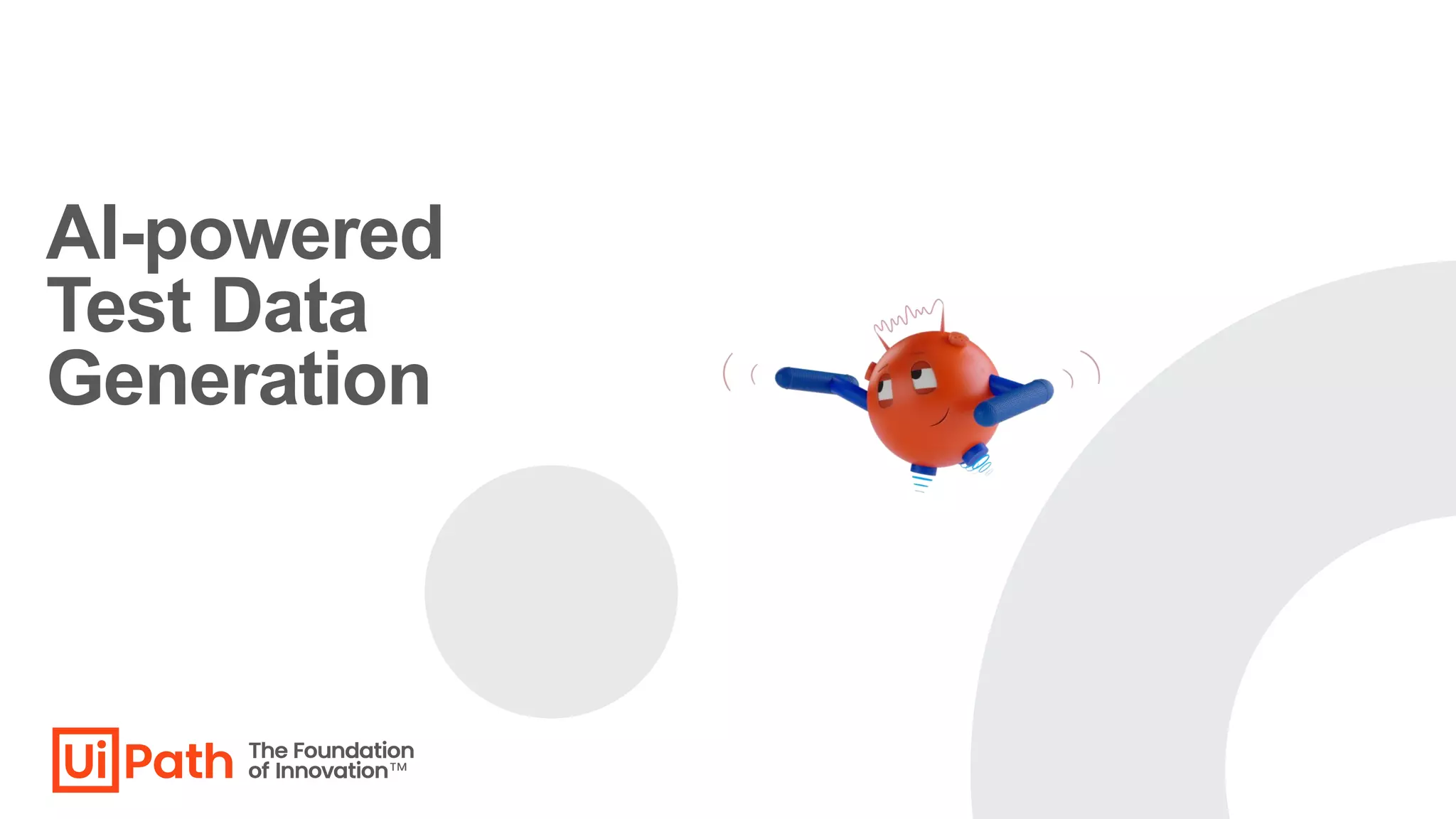 AI-powered
Test Data
Generation
 